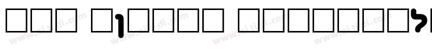 AXP MysICT TMonBoldI字体转换